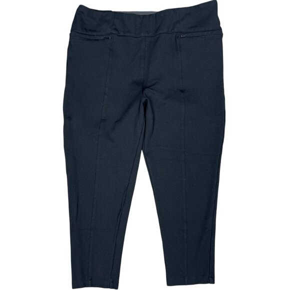 Women's BETABRAND Power Down Skinny Yoga Pants Black #W1591-BK‎ | Size XXLP - Picture 3 of 11